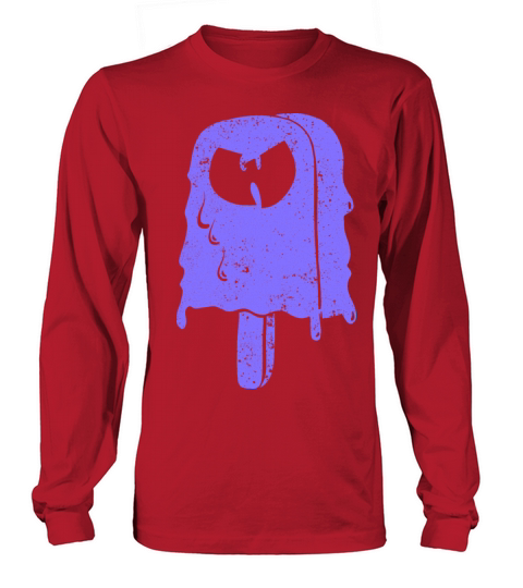 icecream wutang neon purple Long sleeved Unisex