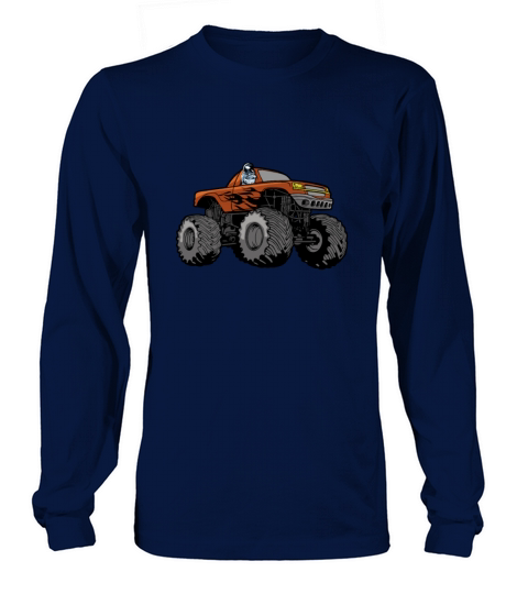 Monster Truck Astronaut Long sleeved Unisex