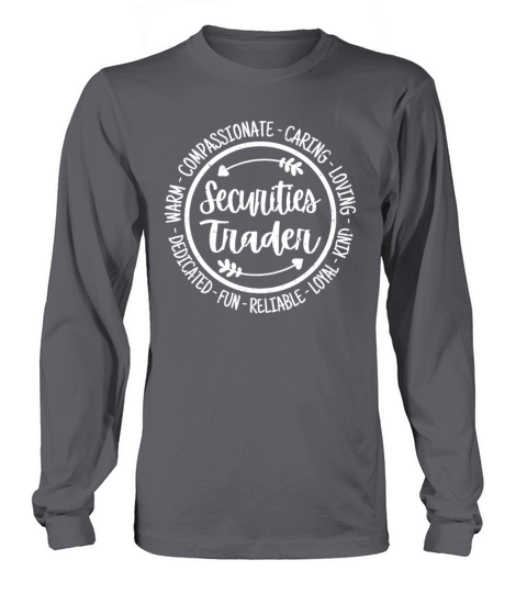 Securities Trader Investor Specialist Vintage Gift Long sleeved Unisex