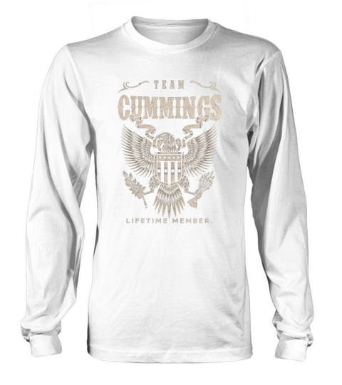 Team CUMMINGS Lifetime Member Long sleeved Unisex