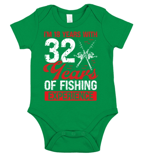 50th Birthday for Men Fishing 50 Year Old Fisher Short Sleeve Baby One-Piece