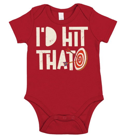 Archery Bow Archer Vintage Id Hit Short Sleeve Baby One-Piece