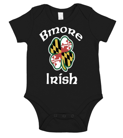 Baltimore Bmore Irish Short Sleeve Baby One-Piece