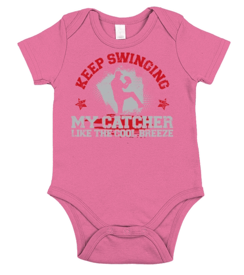 Baseball Fan Pitcher Vintage Keep Short Sleeve Baby One-Piece