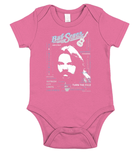 bob seger t shirts Matrix2 Short Sleeve Baby One-Piece