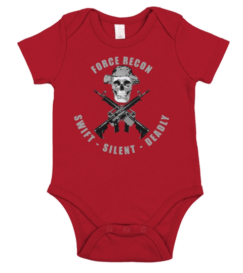 Force Recon Short Sleeve Baby One-Piece