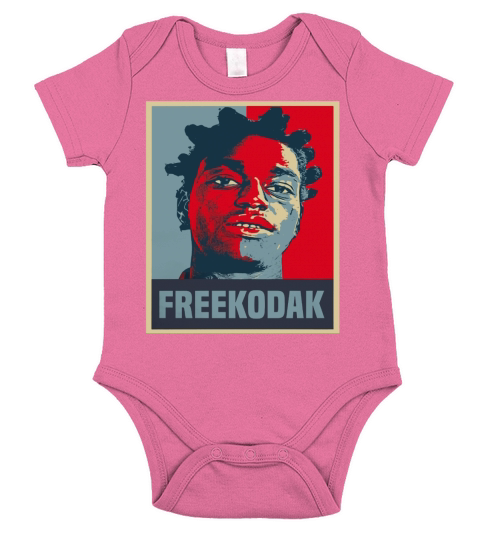 Free Kodak Black TShirt Short Sleeve Baby One-Piece