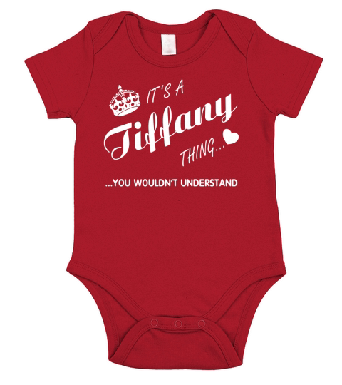 Its a Tiffany thing you tshirt-Tiffany t shirt-Name shirt Short Sleeve Baby One-Piece