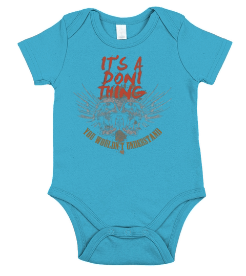 Its Great To Be DONI Tshirt Short Sleeve Baby One-Piece