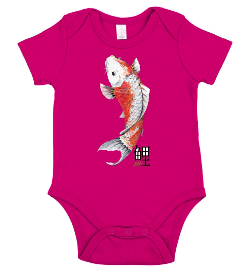 koi - Mens Premium T-Shirt Short Sleeve Baby One-Piece