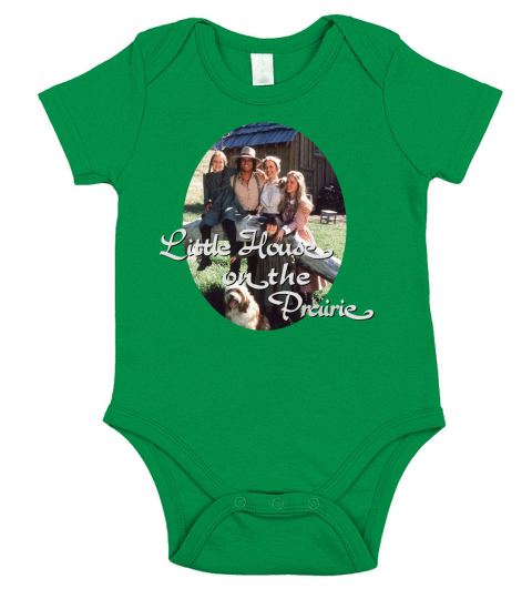Little House on the Prairie Short Sleeve Baby One-Piece