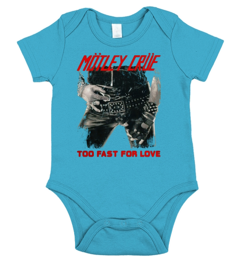Mc - Too Fast For Love Short Sleeve Baby One-Piece