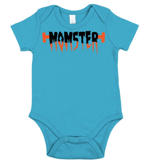 Momster Short Sleeve Baby One-Piece
