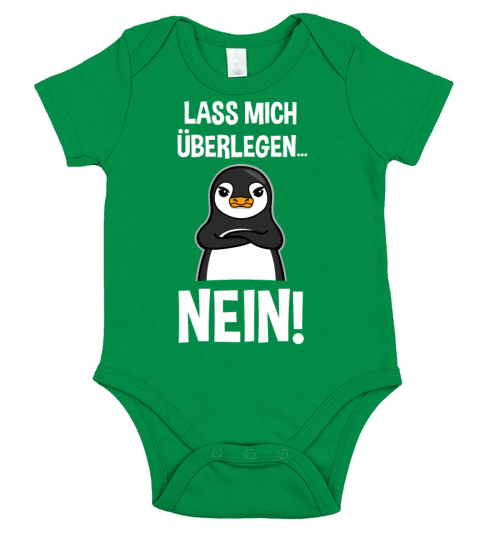 Penguin Funny Quote Sarcasm Cool Gift Short Sleeve Baby One-Piece