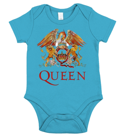 Rock Band Freddie Mercury Brian May Short Sleeve Baby One-Piece