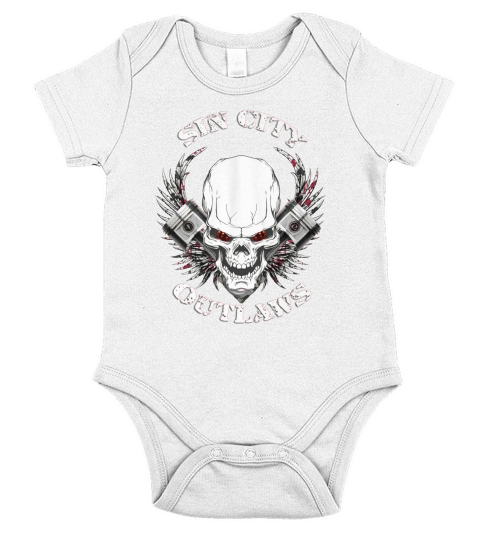 Sin City verbietet MC Apparel Short Sleeve Baby One-Piece