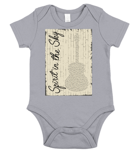 Spirit in the Sky Guitar Short Sleeve Baby One-Piece