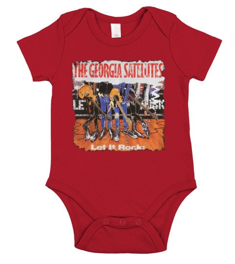 The Georgia Satellites Hoodie Short Sleeve Baby One-Piece
