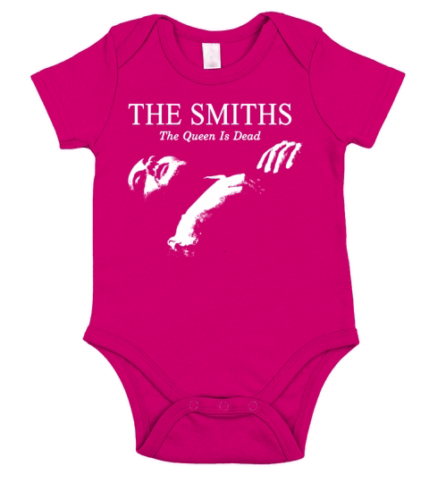 THE SMITHS&amp;quot;THE QUEEN IS DEAD&amp;quot; Short Sleeve Baby One-Piece