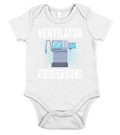 Ventilator Whisperer - Lungs Therapy Therapist RT Short Sleeve Baby One-Piece