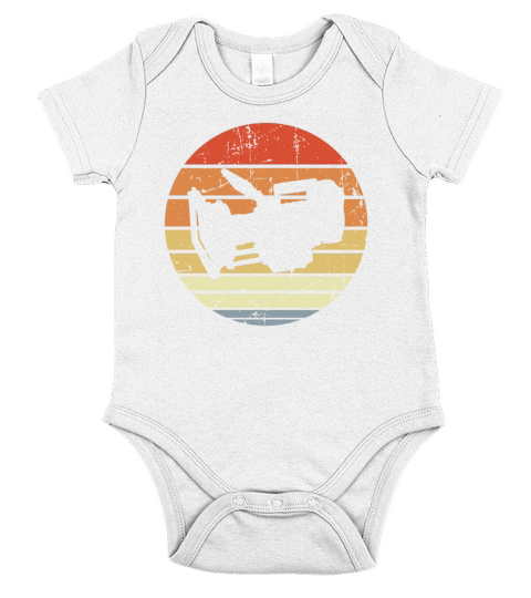Vintage Video Camera Short Sleeve Baby One-Piece