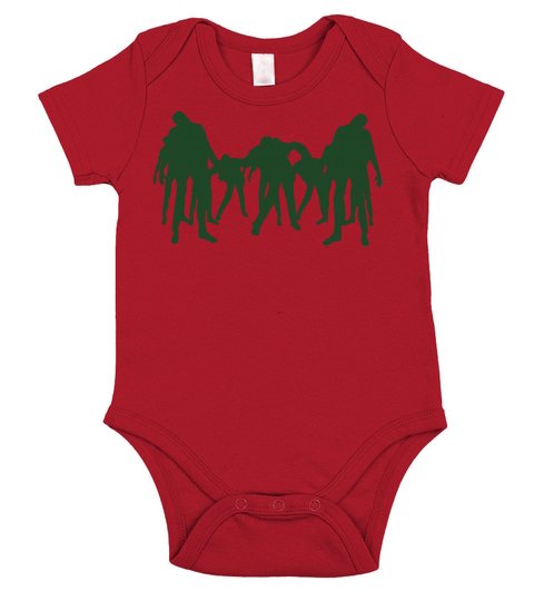 Zombies Short Sleeve Baby One-Piece