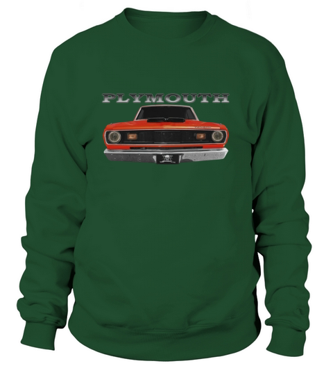 1972 Plymouth Duster Front Orange Sweatshirt Unisex
