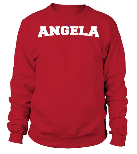 Angela Name Limited Edition Funny Retro Vintage Sweatshirt Unisex