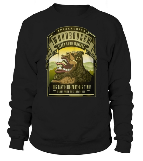 Appalachian Woodbooger Clear Corn Whiskey 1 Sweatshirt Unisex