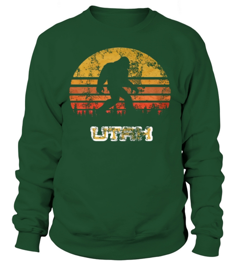 Bigfoot Utah State shirt Distressed Sasquatch Yeti Tee Sweatshirt Unisex