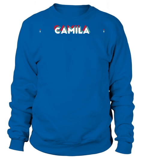 Camila Name - Funny Name Camila 80s theme Sweatshirt Unisex