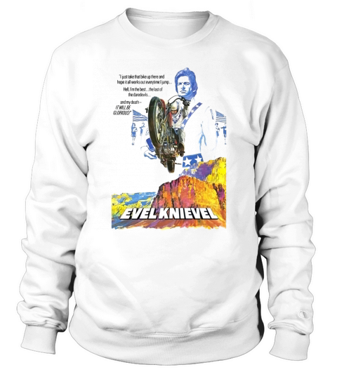 EVEL KNIEVEL 1971 Sweatshirt Unisex