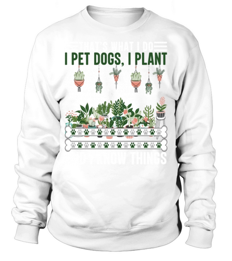 I Love My Garden Planting Gardening Plants Gifts Sweatshirt Unisex