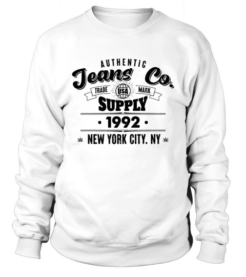 New York City Born In 1992 Vintage Birthday Sweatshirt Unisex