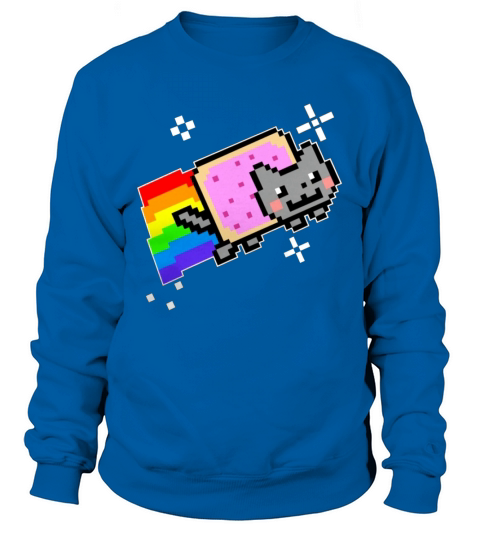 Nyan Cat Rainbow Sweatshirt Unisex