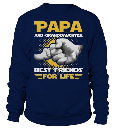 Papa And Granddaughter Sweatshirt Unisex