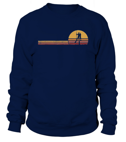 Spearfishing Shirt Retro Vintage Silhouette Distressed Gift Sweatshirt Unisex