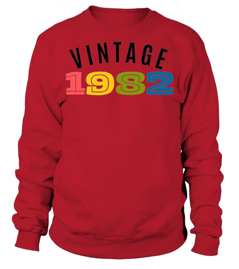 VINTAGE 1982 40th Birthday Sweatshirt Unisex