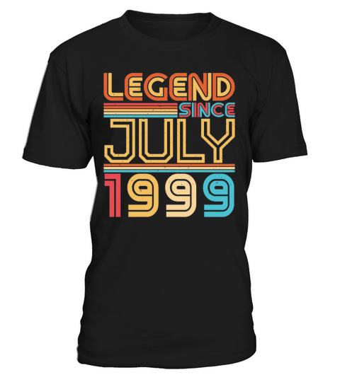 Birth Month July 1999 T-Shirt Unisex
