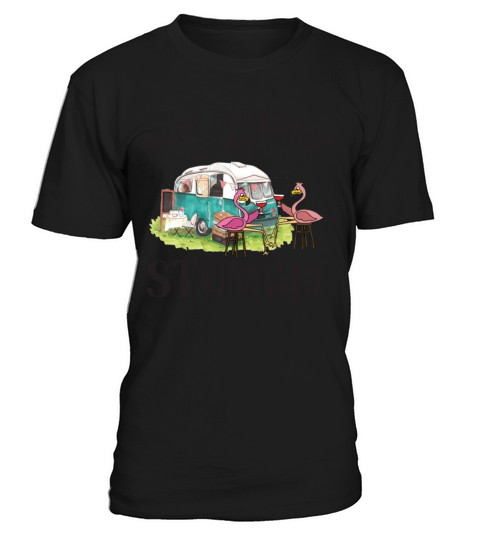 Lets Get Ready To Stumble Funny Flamingos Wine T-Shirt Unisex