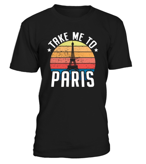 Take Me To Paris Heartbeat Eiffel Tower France T-Shirt Unisex
