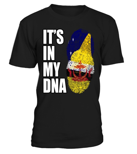 Tokelauan And Bruneian Mix Heritage DNA Flag T-Shirt Unisex