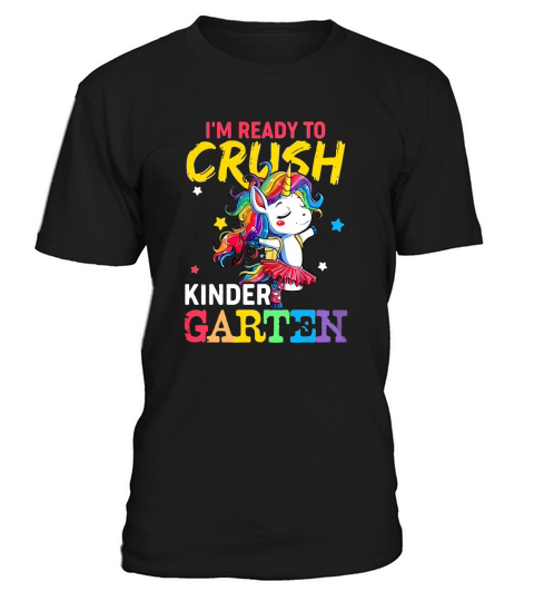 Unicorn Im ready to crush kindergarten T-Shirt Unisex