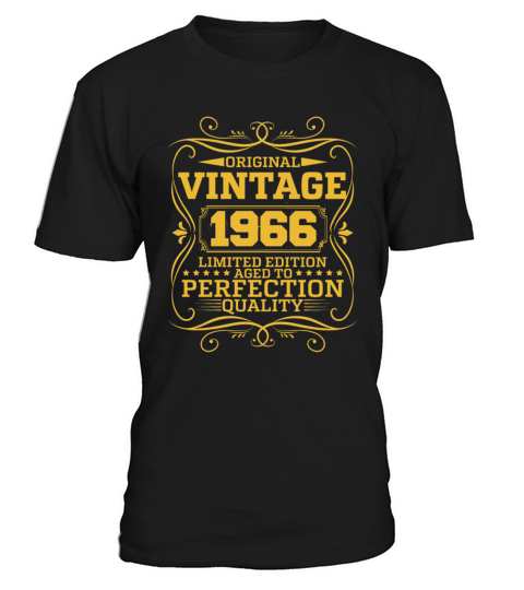 Vintage 1966 Original Limited Edition T-Shirt Unisex