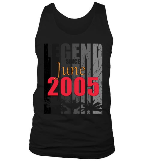 2005 vintage born in June gift Tank Top Unisex