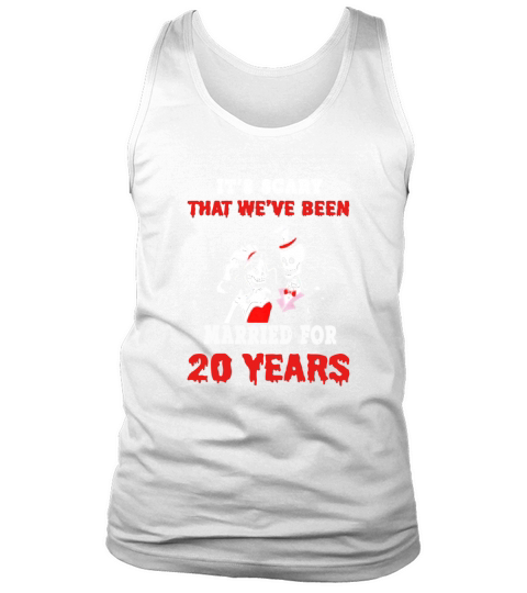 20th Anniversary Gift. Funny Halloween Costume For Couple. Tank Top Unisex