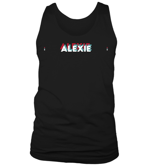 Alexie Name - Funny Name Alexie 80s theme Tank Top Unisex
