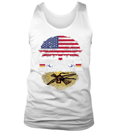 American Grown with Choctaw Roots Tank Top Unisex