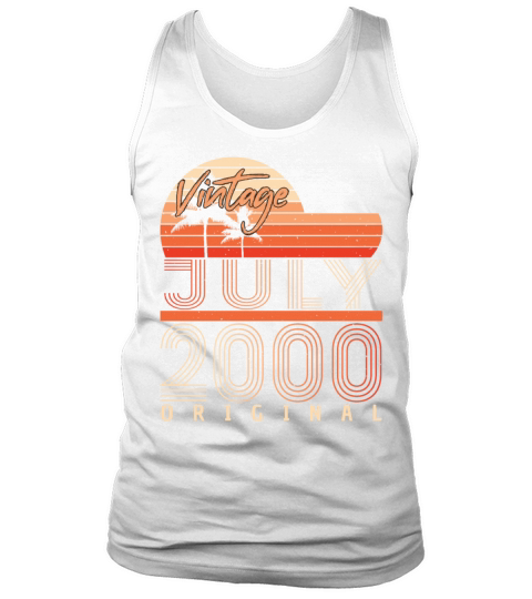 Birth Month July 2000 Tank Top Unisex