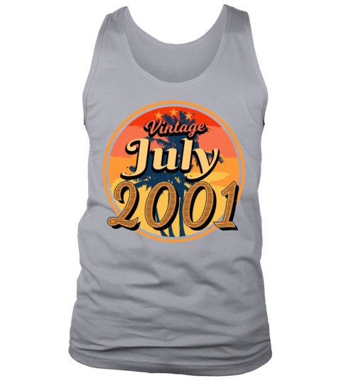 Birth Month July 2001 Tank Top Unisex